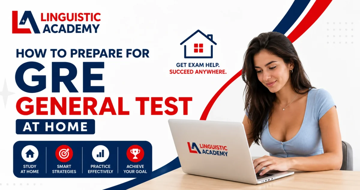 GRE General Test at Home. Complete 2026 Guide: Format, Requirements, Scoring, and How to Prepare - Learn about Duolingo English Test scores, proctoring rules, and certification requirements with Linguistic Academy