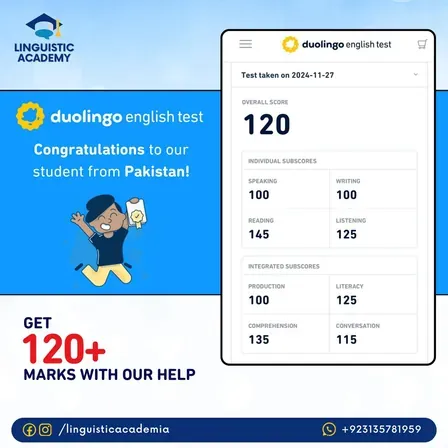 Cheat in Duolingo English Test — certified score 120