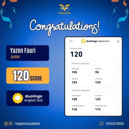 Cheat in Duolingo English Test — certified score 120