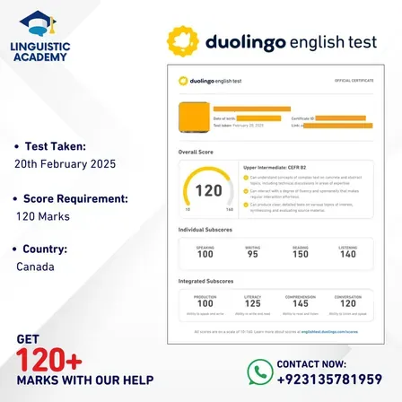 Cheat in Duolingo English Test — certified score 120