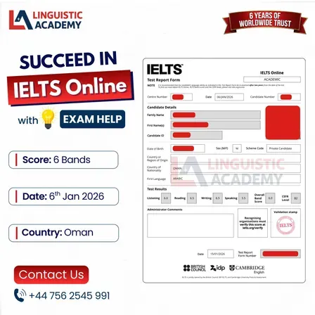 Cheat in IELTS Online — overall band 6.0